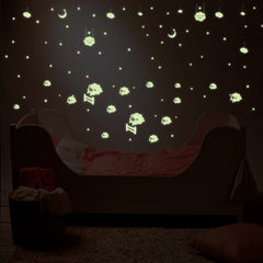 Luminous Cartoon Animals Fluorescence Stick Children Bedroom Adornment
