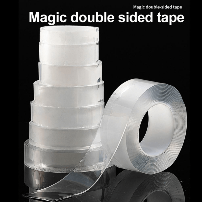 Double Sided Adhesive Tape Reusable Waterproof Wall Stickers