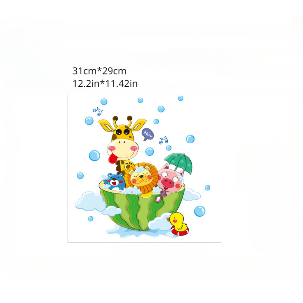 Small Giraffe Wall Stickers for Kids Room Decoration