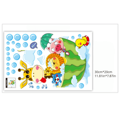 Small Giraffe Wall Stickers for Kids Room Decoration