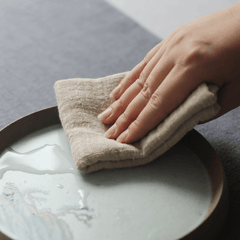 Thicken Square Towel Portable Soft Glass Tea Cup Cleaning Towel