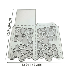 Lantern Box Metal Cutting Dies for Card Making