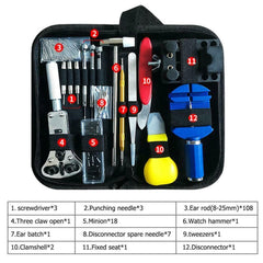Watch Clock Link Pin Opener Repair Tool Kit Set