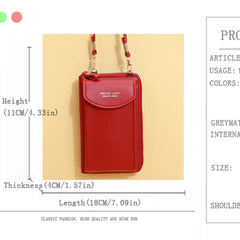 Minimalist Shoulder Bag Cell Phone Crossbody Versatile Coin Purse