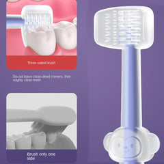 3pcs Infant Silicone Toothbrushes Set - Oral Cavity Care