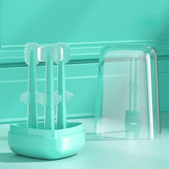 3pcs Infant Silicone Toothbrushes Set - Oral Cavity Care