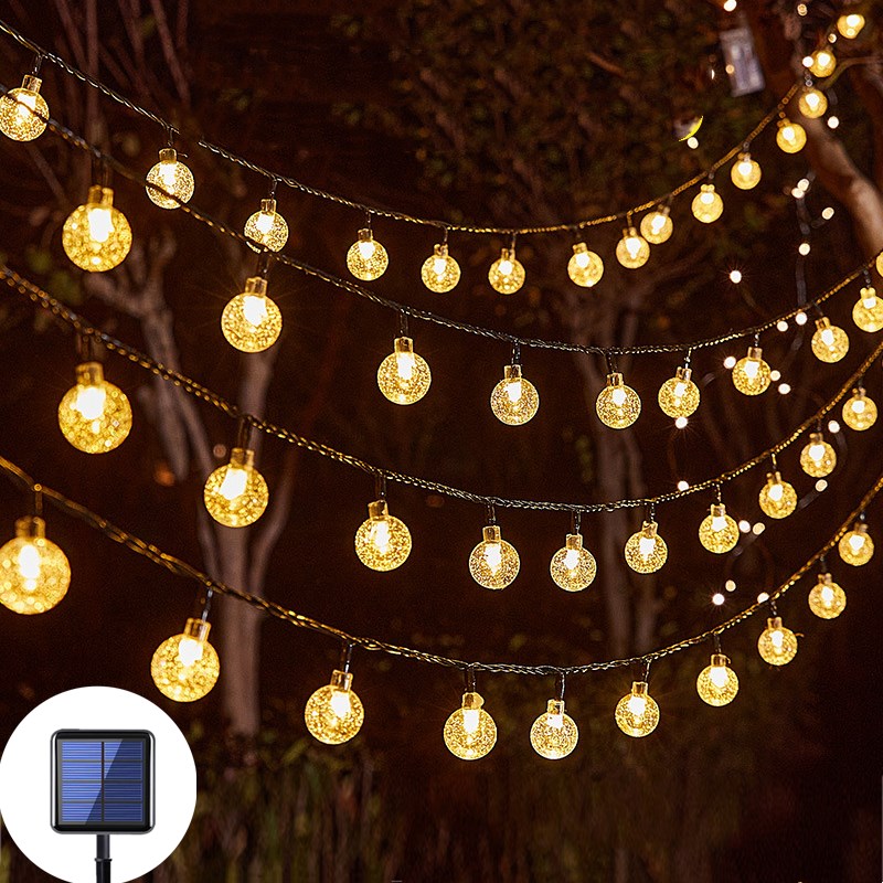 5m Solar String Lights Waterproof Fairy Lights for Garden Wedding Party