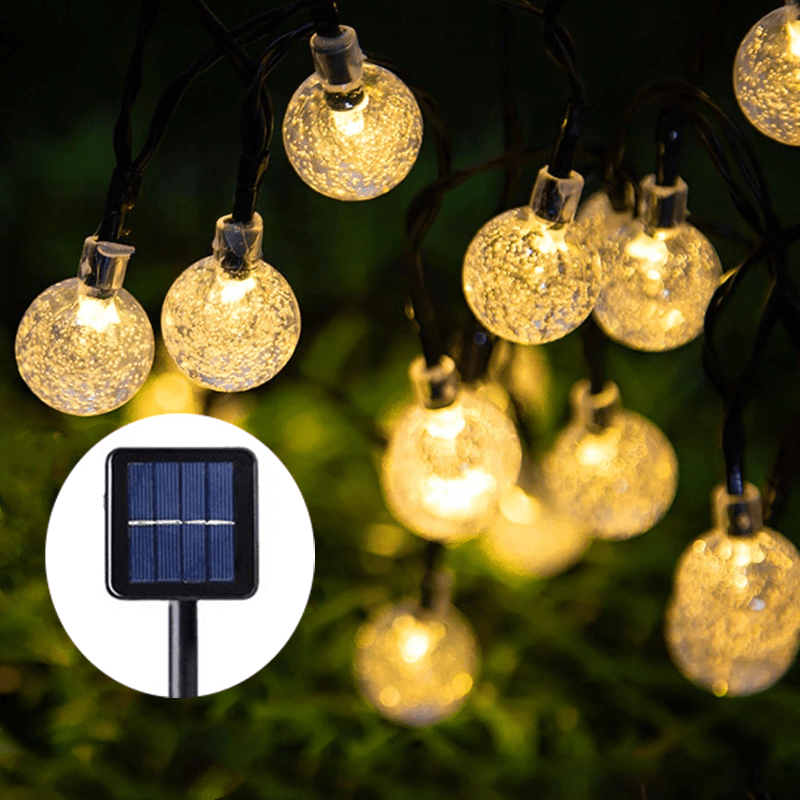 5m Solar String Lights Waterproof Fairy Lights for Garden Wedding Party