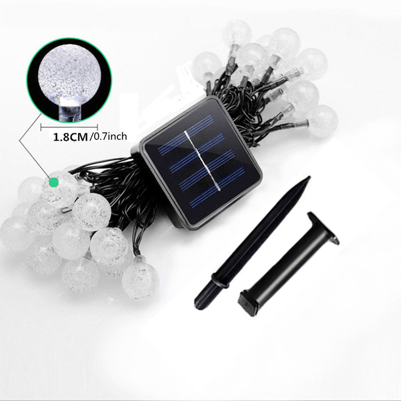 5m Solar String Lights Waterproof Fairy Lights for Garden Wedding Party