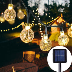 5m Solar String Lights Waterproof Fairy Lights for Garden Wedding Party