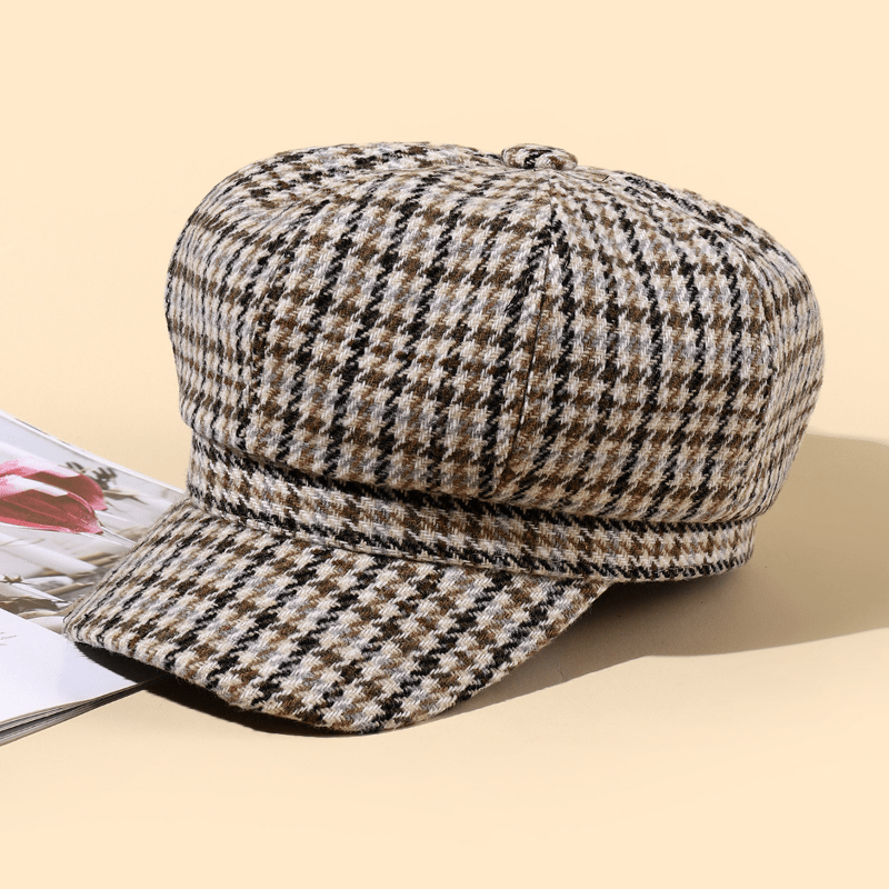 Dark Retro British Beret for Internet Celebs and Artists