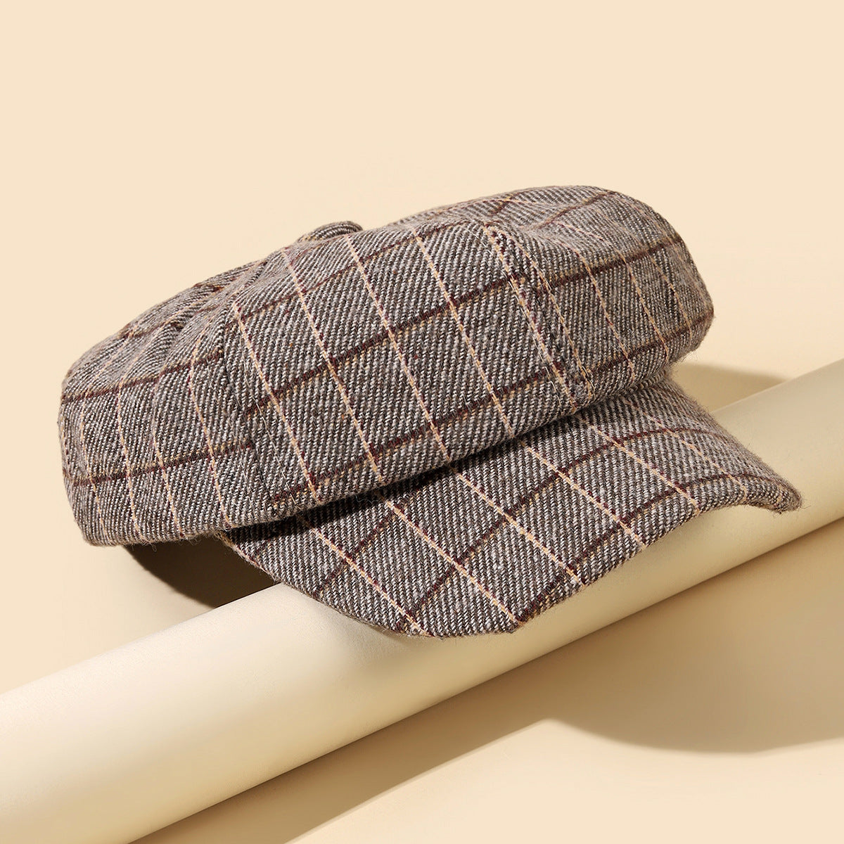 Dark Retro British Beret for Internet Celebs and Artists