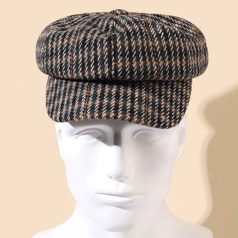 Dark Retro British Beret for Internet Celebs and Artists