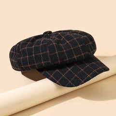 Dark Retro British Beret for Internet Celebs and Artists
