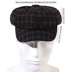 Dark Retro British Beret for Internet Celebs and Artists