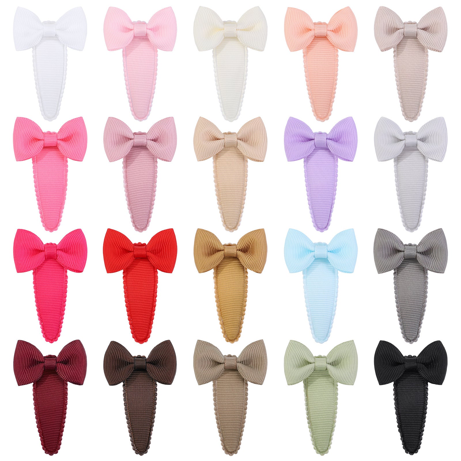 Bow Hair Clip Water Drop Sides Clips Hair Accessories for Baby Girls
