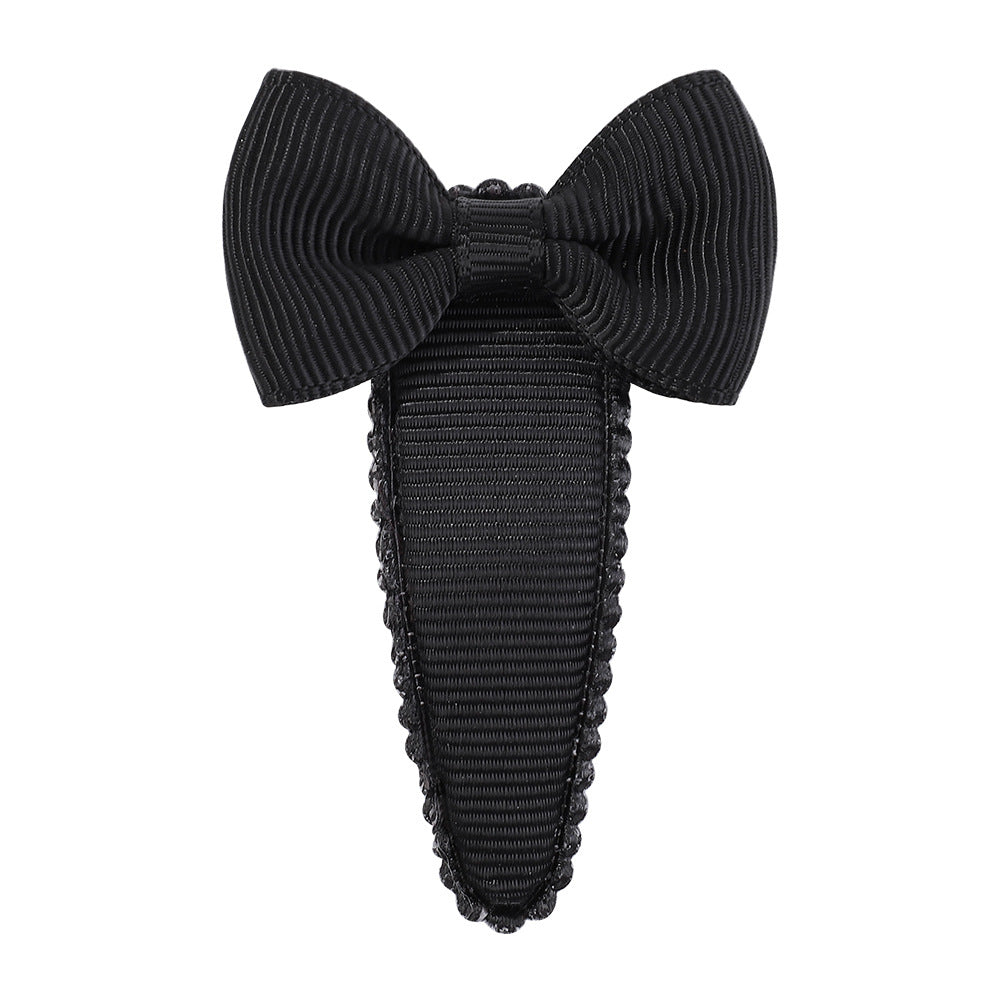 Bow Hair Clip Water Drop Sides Clips Hair Accessories for Baby Girls