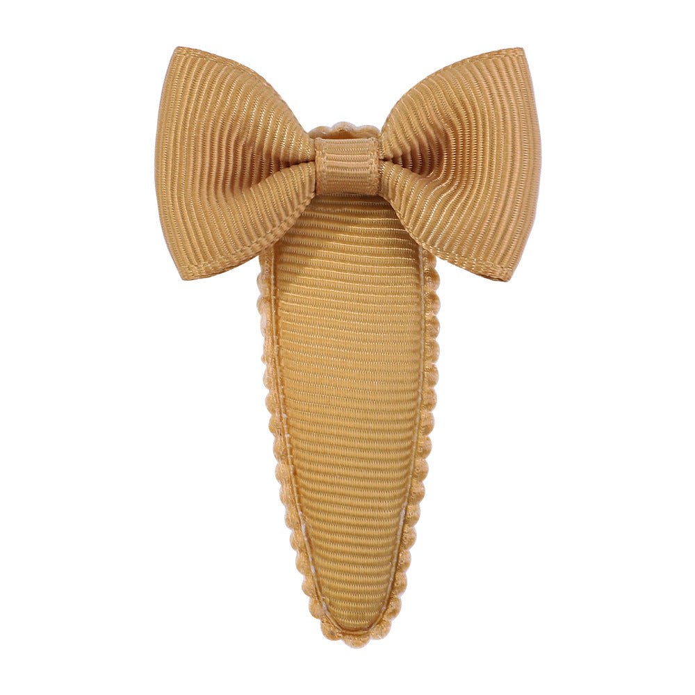 Bow Hair Clip Water Drop Sides Clips Hair Accessories for Baby Girls