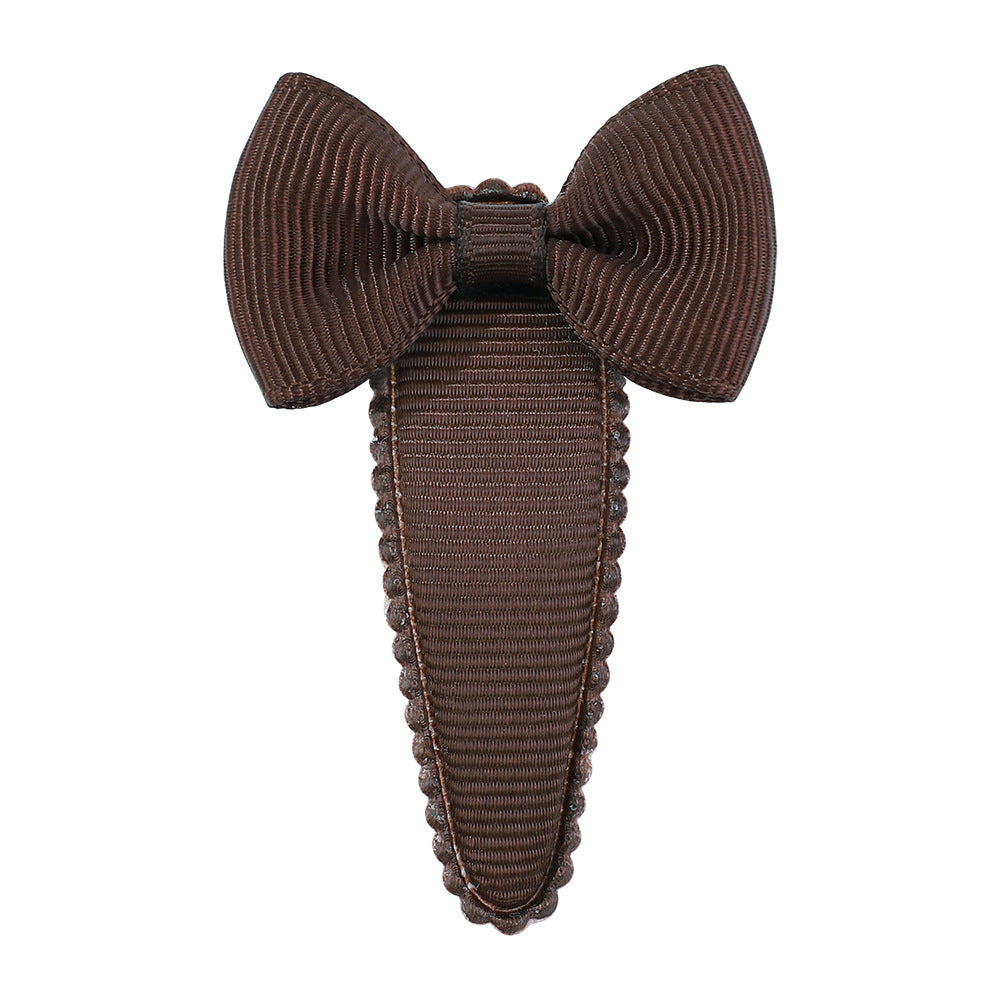 Bow Hair Clip Water Drop Sides Clips Hair Accessories for Baby Girls