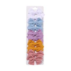 Lace Bow Hair Clips Holiday Baby Girls