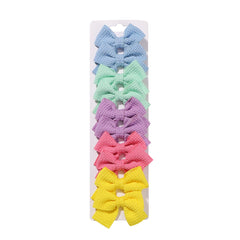 Lace Bow Hair Clips Holiday Baby Girls