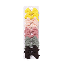 Lace Bow Hair Clips Holiday Baby Girls