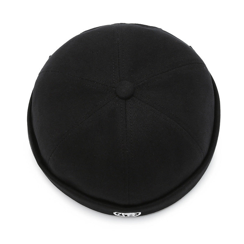 Unisex Retro Versatile Embroidery Letter Hat