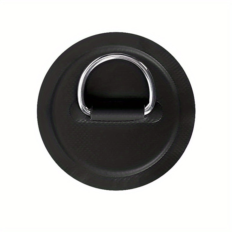 Stainless Steel D Ring Patch For Inflatable Boat Kayak D Ring PVC Patch