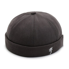 Coconut Tree Embroidered Hiphop Hat