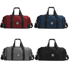 Canvas Travel Bag Waterproof Gym Bag Large Capacity Unisex Luggage Pouch