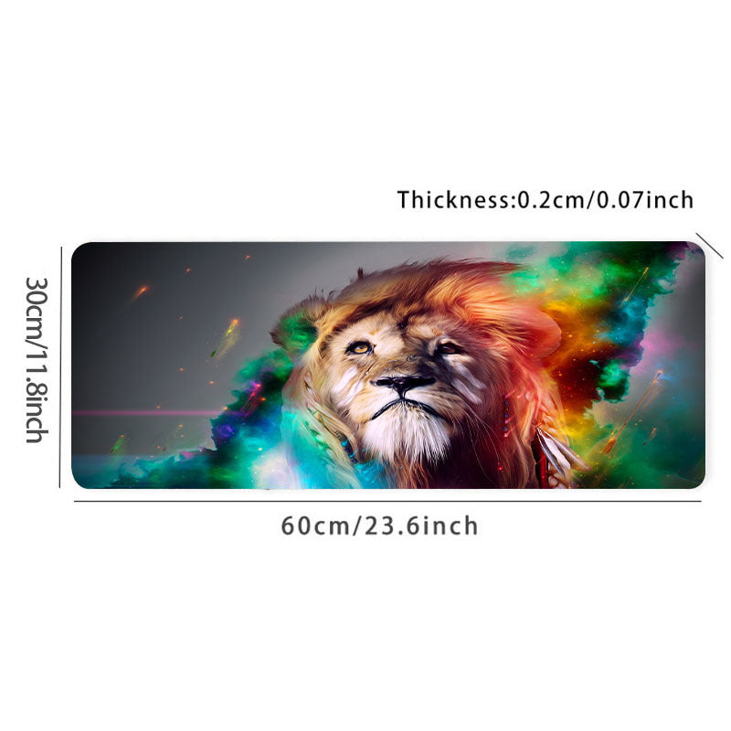 Lion Large Gaming Mouse Pad - Enhance Your Gaming Experience