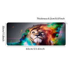 Lion Large Gaming Mouse Pad - Enhance Your Gaming Experience