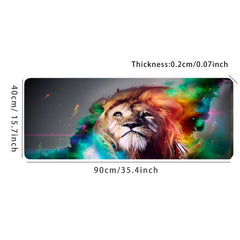 Lion Large Gaming Mouse Pad - Enhance Your Gaming Experience