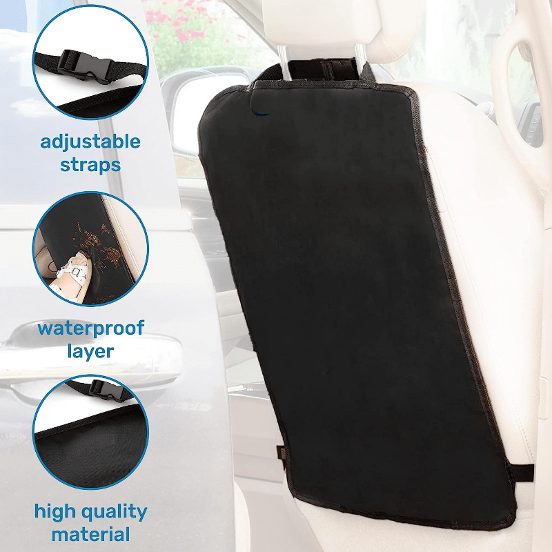 Waterproof Back Seat Protector for Kids Car Seat Cover