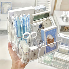 Acrylic Office Storage Box Large Capacity File Box