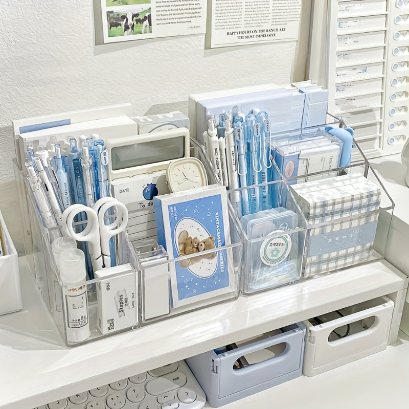 Acrylic Office Storage Box Large Capacity File Box