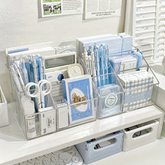 Acrylic Office Storage Box Large Capacity File Box