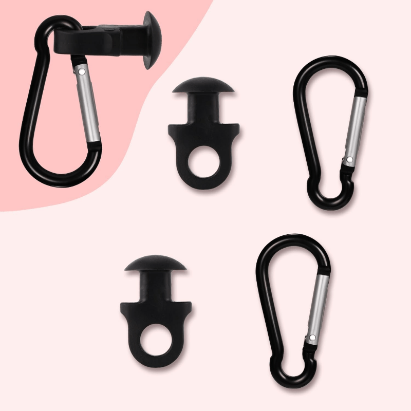 2 Pcs Beach Bag Pendant Metal Key Accessories