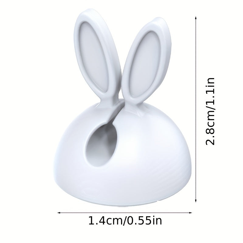 2-Piece Rabbit Ear Desktop Wire Organizer and Universal Anti-Winding Wire Holder
