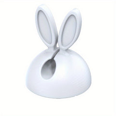 2-Piece Rabbit Ear Desktop Wire Organizer and Universal Anti-Winding Wire Holder