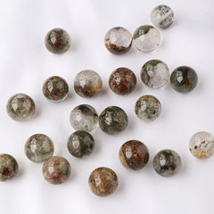 Mini Natural Garden Quartz Crystal Ball for Healing