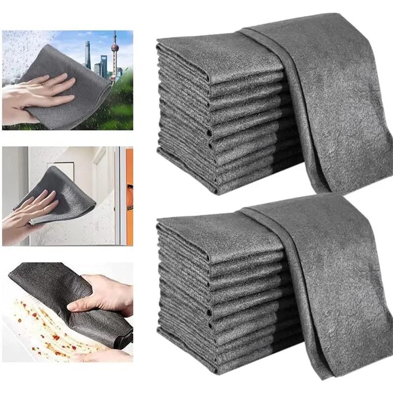 4pcs Square Microfiber Dish Cloth - No Watermarks