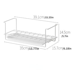 Kitchen Dish Rack with Chopstick Box and Fork Box
