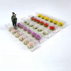 6pcs Grass Cluster Flower And Grass Cluster DIY Building Sand Table Model Materi