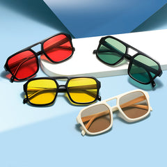 Men's Sun Protection Double Beam Sunglasses for Traveling Party