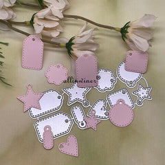 Metal Cutting Stencil for Greeting Card Decoration DIY Scrapbooking Paper