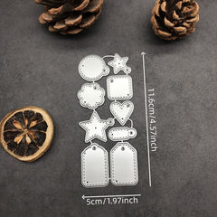 Metal Cutting Stencil for Greeting Card Decoration DIY Scrapbooking Paper