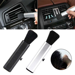 Car A/C Outlet Cleaning Tool Brush for Dashboard Dust Retractable