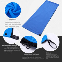 Portable Ultra Light Fleece Sleeping Bag for Camping and Travel