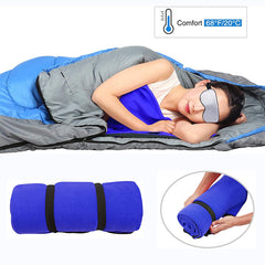 Portable Ultra Light Fleece Sleeping Bag for Camping and Travel